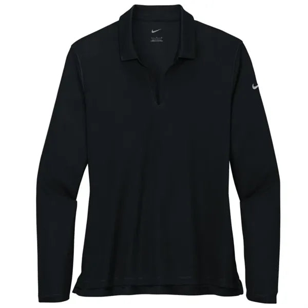 Nike Ladies Dri-FIT Micro Pique 2.0 Long Sleeve Polo