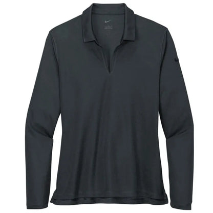 Nike Ladies Dri-FIT Micro Pique 2.0 Long Sleeve Polo