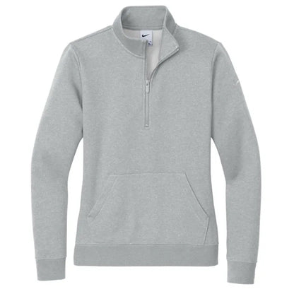 Nike Ladies Club Fleece Sleeve Swoosh 1/2-Zip