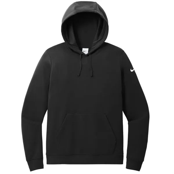 Nike Ladies Club Fleece Sleeve Swoosh Pullover Hoodie
