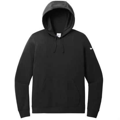 Nike Ladies Club Fleece Sleeve Swoosh Pullover Hoodie