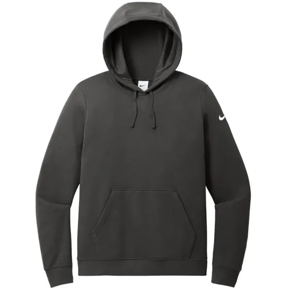Nike Ladies Club Fleece Sleeve Swoosh Pullover Hoodie