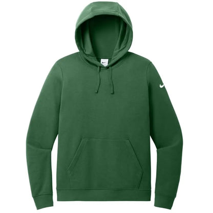 Nike Ladies Club Fleece Sleeve Swoosh Pullover Hoodie