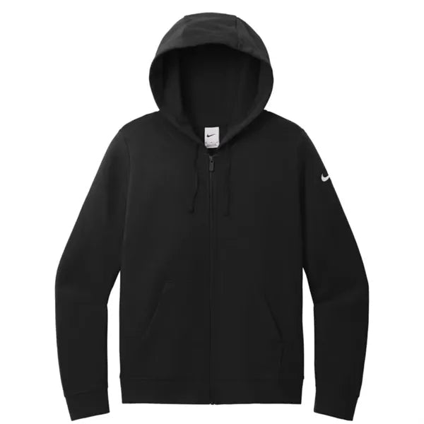 Nike Ladies Club Fleece Sleeve Swoosh Full-Zip Hoodie