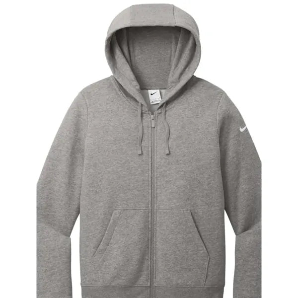 Nike Ladies Club Fleece Sleeve Swoosh Full-Zip Hoodie