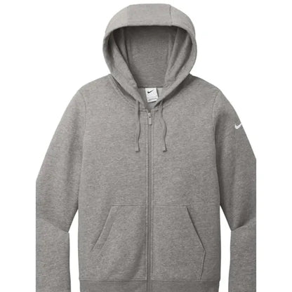 Nike Ladies Club Fleece Sleeve Swoosh Full-Zip Hoodie