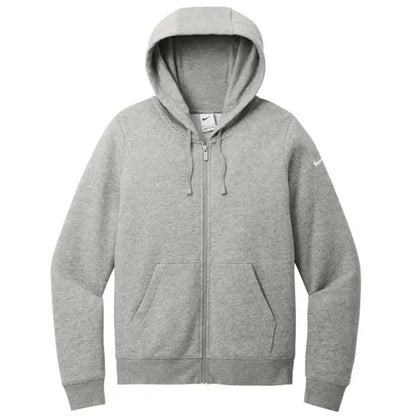 Nike Ladies Club Fleece Sleeve Swoosh Full-Zip Hoodie