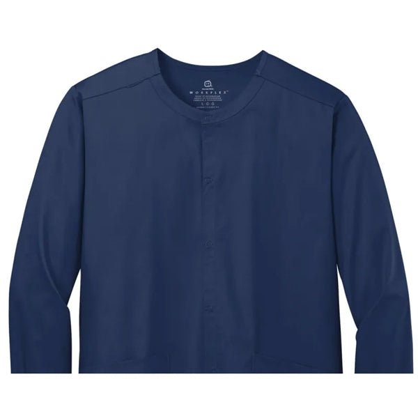 WonderWink Unisex WorkFlex Snap-Front Scrub Jacket