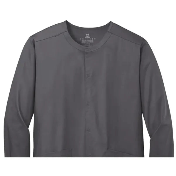 WonderWink Unisex WorkFlex Snap-Front Scrub Jacket