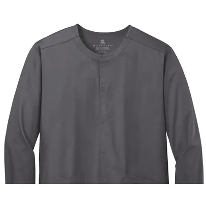 WonderWink Unisex WorkFlex Snap-Front Scrub Jacket