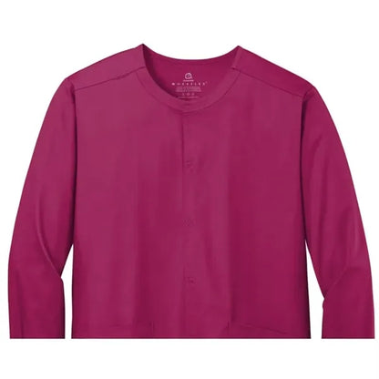 WonderWink Unisex WorkFlex Snap-Front Scrub Jacket