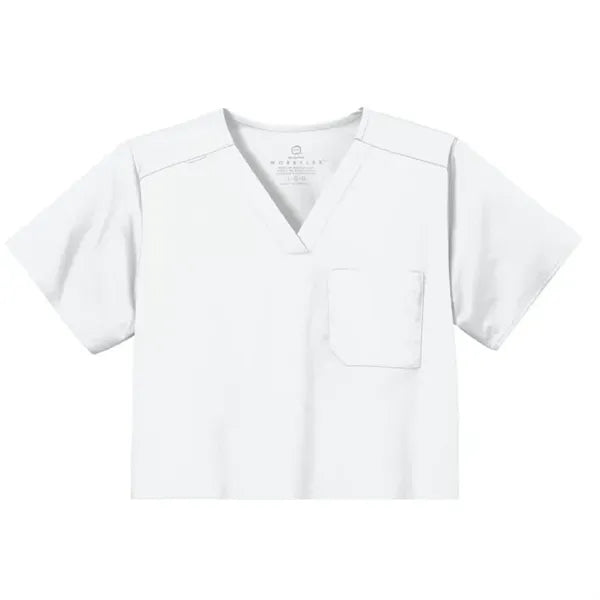 WonderWink Unisex WorkFlex Chest Pocket V-Neck Top