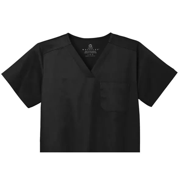 WonderWink Unisex WorkFlex Chest Pocket V-Neck Top