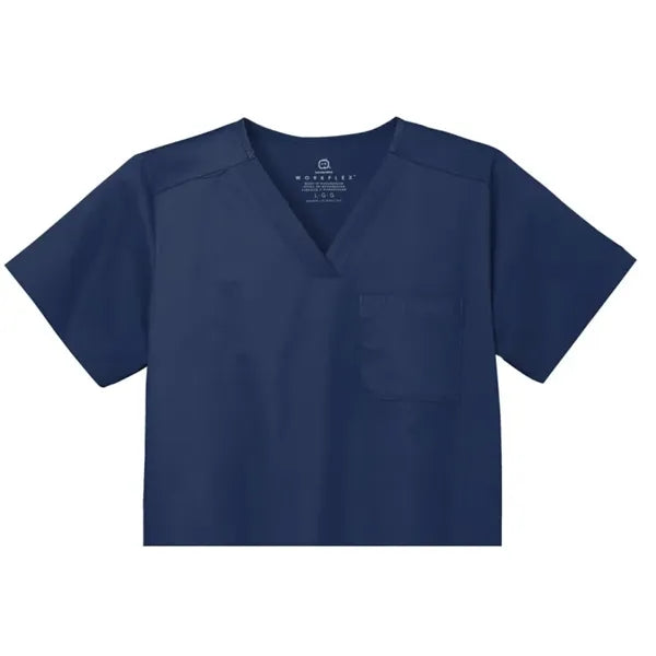 WonderWink Unisex WorkFlex Chest Pocket V-Neck Top