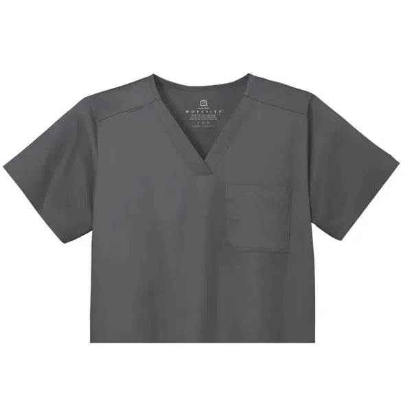 WonderWink Unisex WorkFlex Chest Pocket V-Neck Top