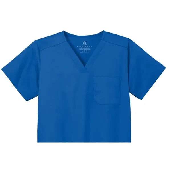 WonderWink Unisex WorkFlex Chest Pocket V-Neck Top