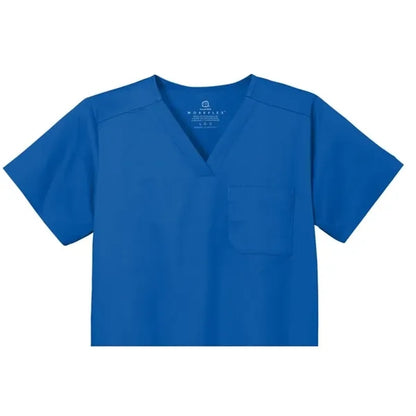 WonderWink Unisex WorkFlex Chest Pocket V-Neck Top