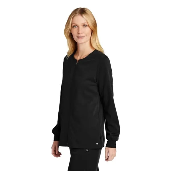 WonderWink Women's Premiere Flex Full-Zip Scrub Jacket