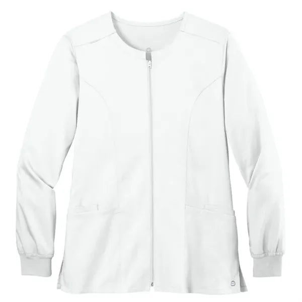 WonderWink Women's Premiere Flex Full-Zip Scrub Jacket