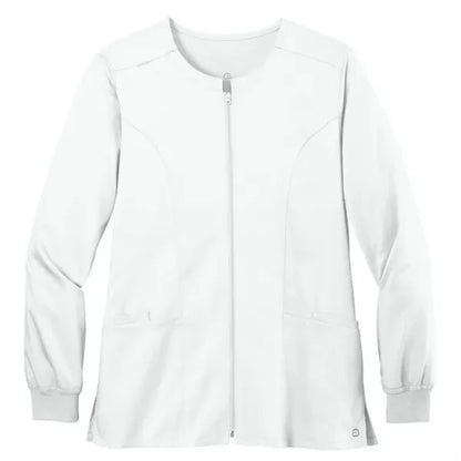 WonderWink Women's Premiere Flex Full-Zip Scrub Jacket