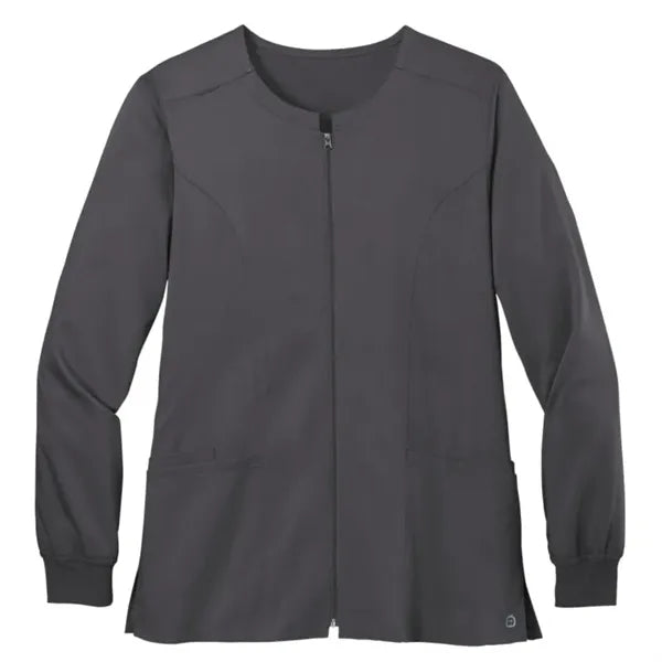 WonderWink Women's Premiere Flex Full-Zip Scrub Jacket