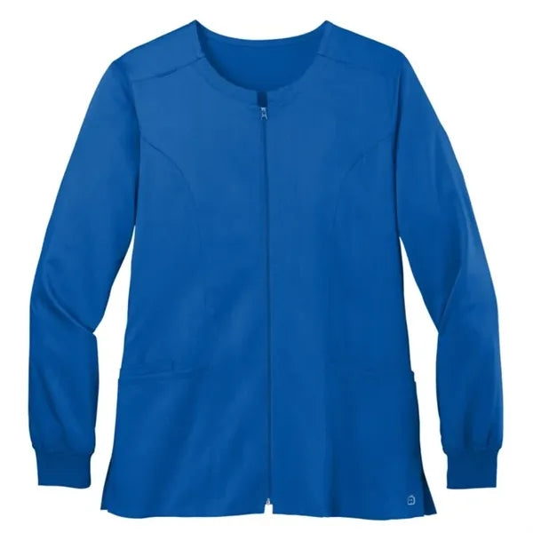 WonderWink Women's Premiere Flex Full-Zip Scrub Jacket