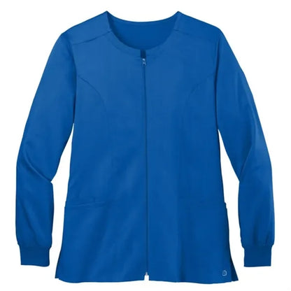 WonderWink Women's Premiere Flex Full-Zip Scrub Jacket
