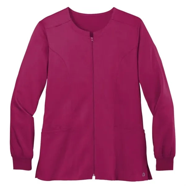 WonderWink Women's Premiere Flex Full-Zip Scrub Jacket