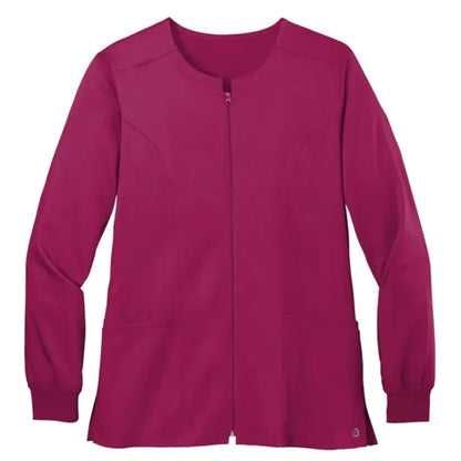 WonderWink Women's Premiere Flex Full-Zip Scrub Jacket