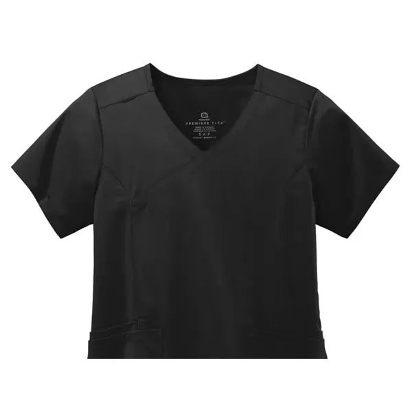 WonderWink Women's Premiere Flex Mock Wrap Top