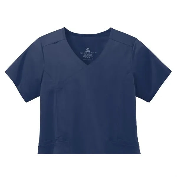 WonderWink Women's Premiere Flex Mock Wrap Top