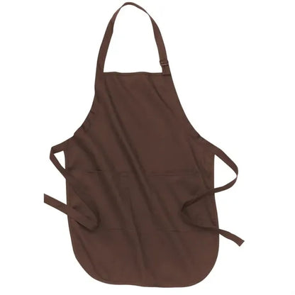 Port Authority Full-Length Apron With Pockets.