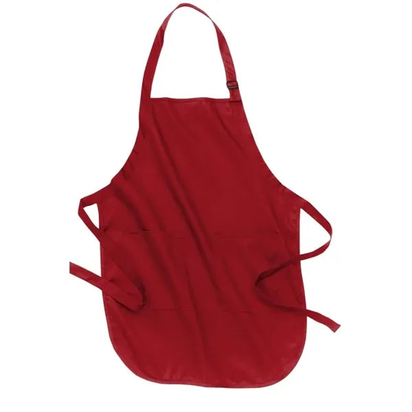 Port Authority Full-Length Apron With Pockets.