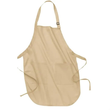 Port Authority Full-Length Apron With Pockets.