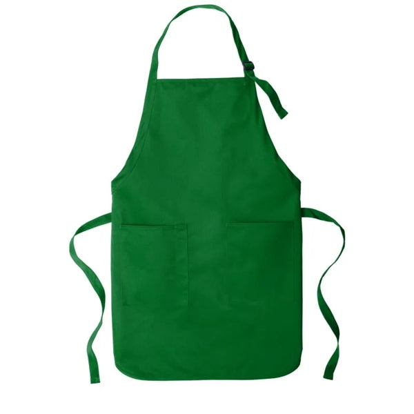 Port Authority Full-Length Two-Pocket Bib Apron.