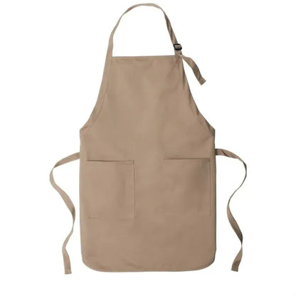 Port Authority Full-Length Two-Pocket Bib Apron.