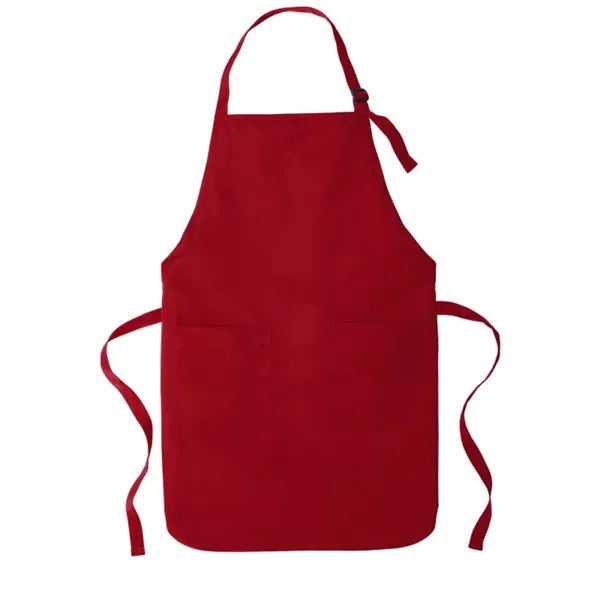 Port Authority Full-Length Two-Pocket Bib Apron.