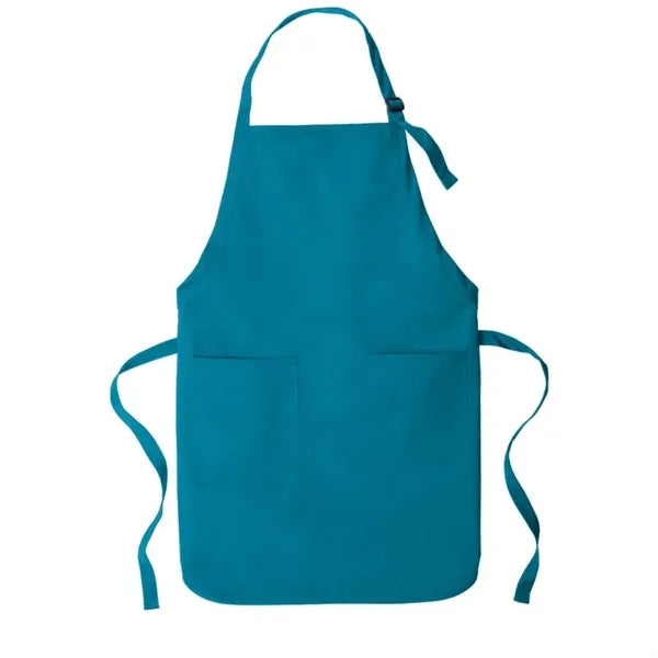 Port Authority Full-Length Two-Pocket Bib Apron.