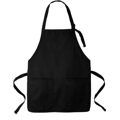 Port Authority Medium-Length Two-Pocket Bib Apron.