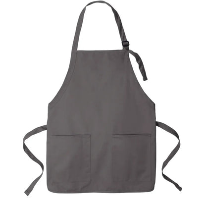 Port Authority Medium-Length Two-Pocket Bib Apron.