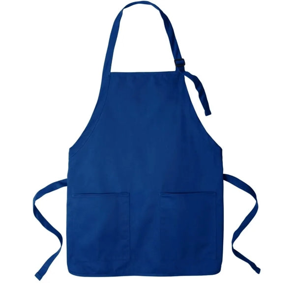 Port Authority Medium-Length Two-Pocket Bib Apron.