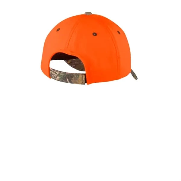 Port Authority Enhanced Visibility Cap With Camo Brim.