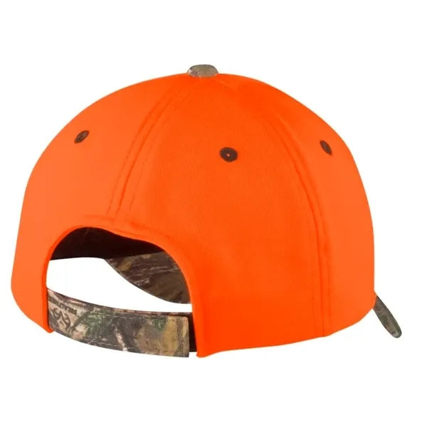 Port Authority Enhanced Visibility Cap With Camo Brim.