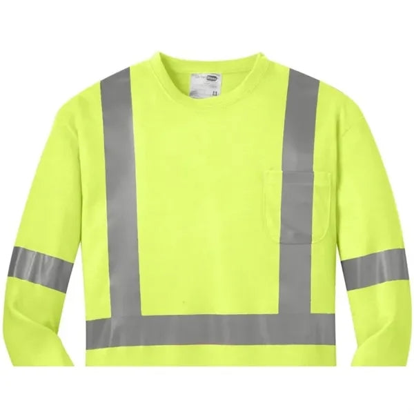 CornerStone ANSI 107 Class 2 Long Sleeve Safety T-Shirt.