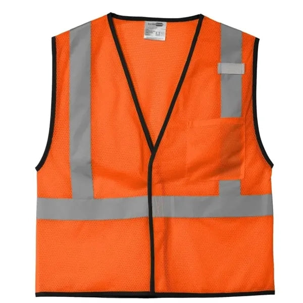 CornerStone ANSI 107 Class 2 Economy Mesh One-Pocket Vest.