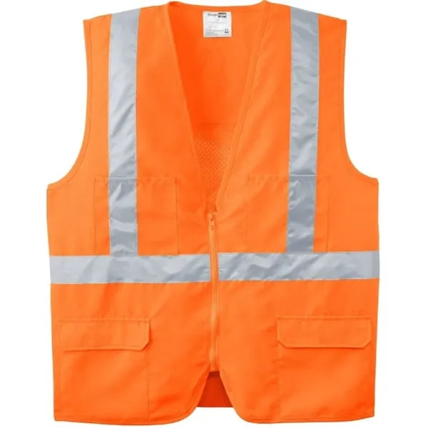 CornerStone - ANSI 107 Class 2 Mesh Back Safety Vest.