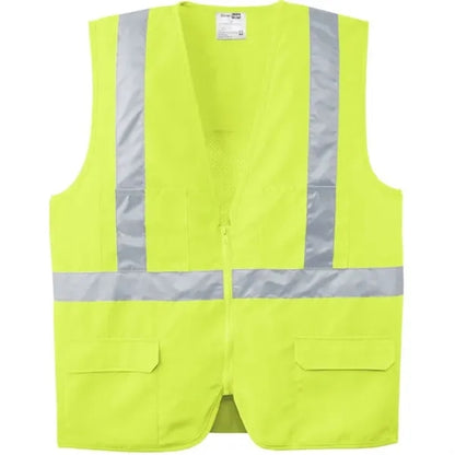 CornerStone - ANSI 107 Class 2 Mesh Back Safety Vest.