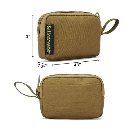 Tactical Molle Mini Card Wallet Pouch