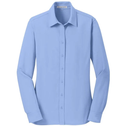 Port Authority Ladies Dimension Knit Dress Shirt.