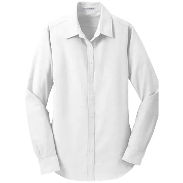 Port Authority Ladies SuperPro Oxford Shirt.